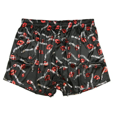 BRIEF INSANITY Mens Boxer Shorts Underwear Mouse and Cheese Print 